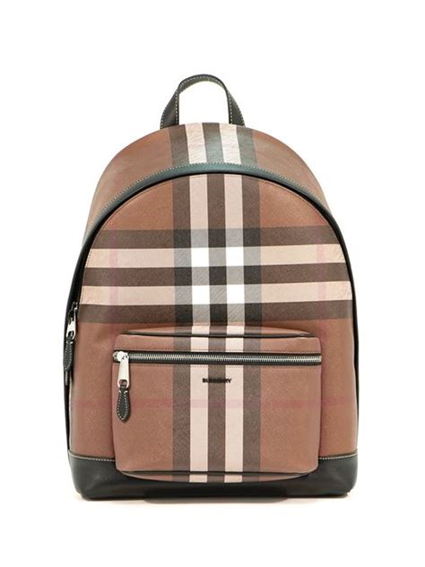 zaino scuola burberry|Nuova collezione di zaini da uomo di Burberry su Farfetch.